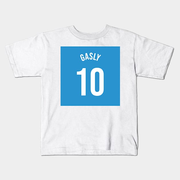 Gasly 10 - Driver Team Kit 2023 Season Kids T-Shirt by GreazyL